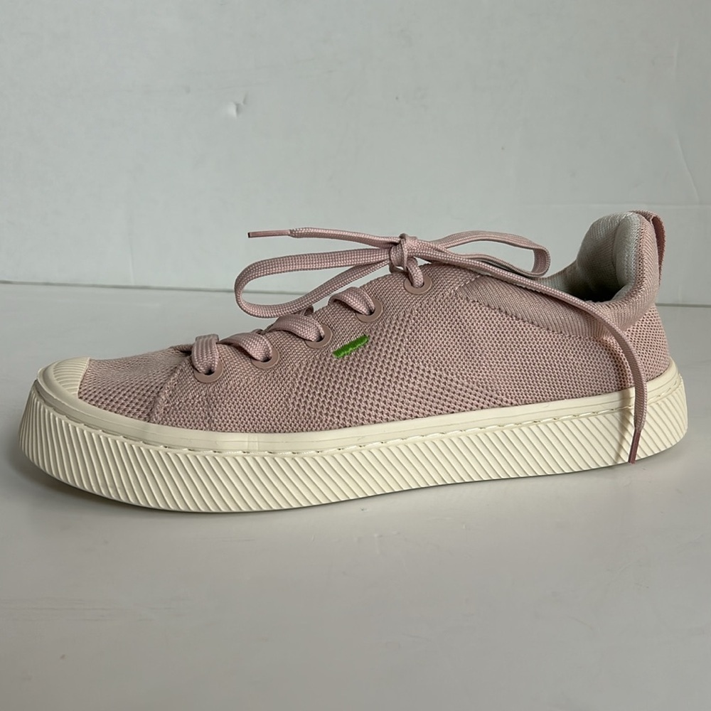 Cariuma Ibi rose knit lace sneaker men’s 8 women’s 9.5 - Picture 11 of 16